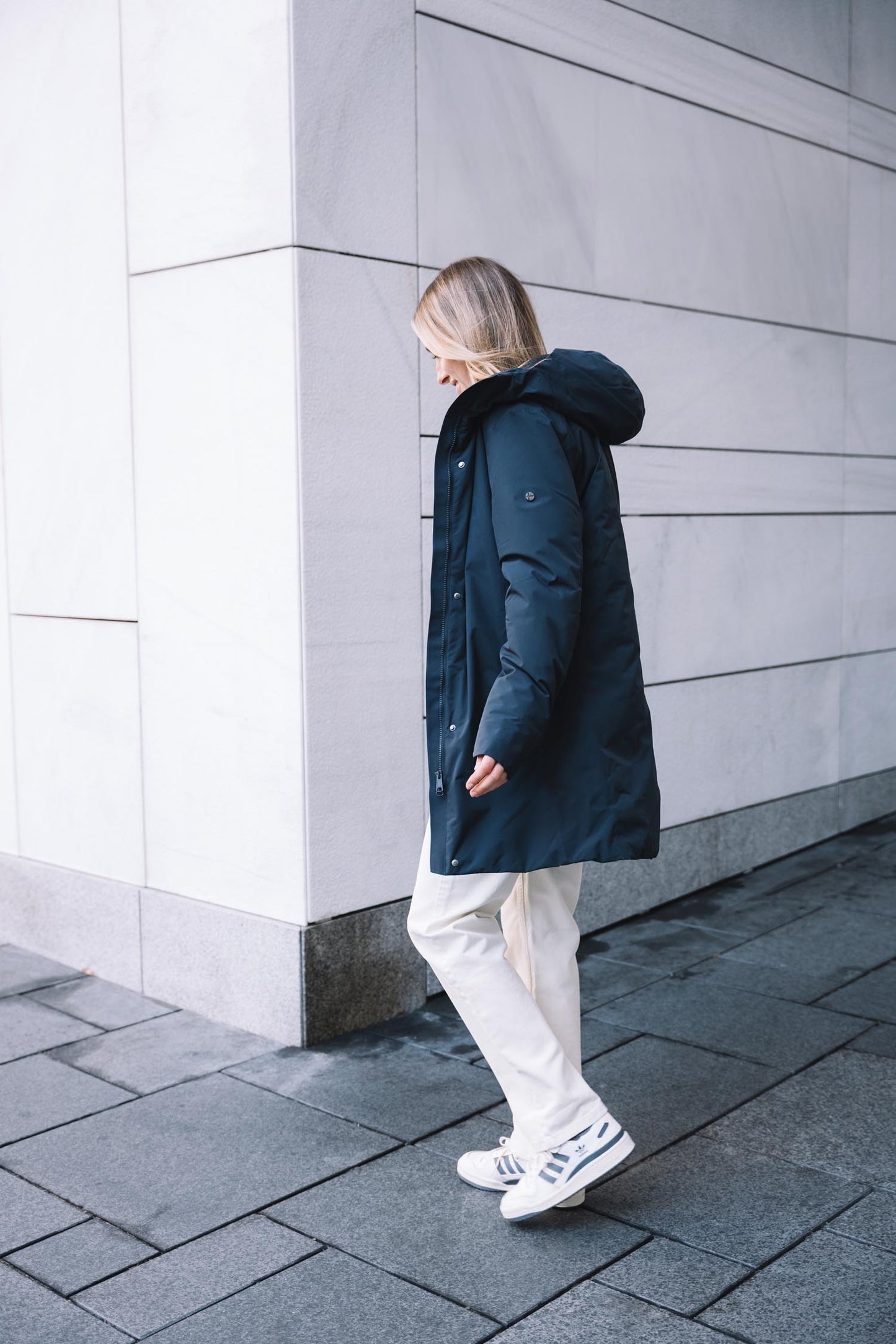 Coat — Midnight Blue